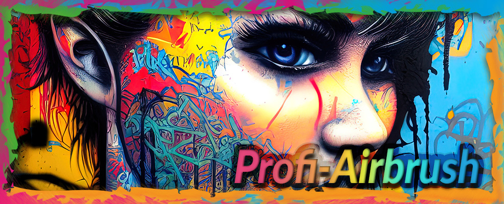 Profi-Airbrush - Airbrush-Pistolen, Kompressoren und Farben
