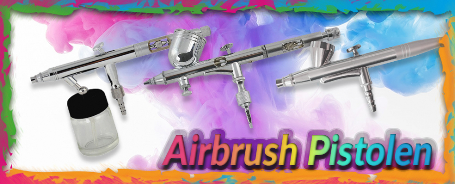 Airbrush Pistolen Set