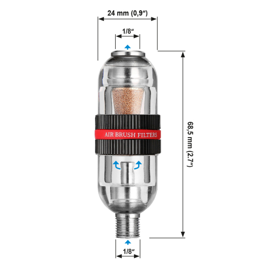 Profi-AirBrush Mini-Luftfilter CleanAir