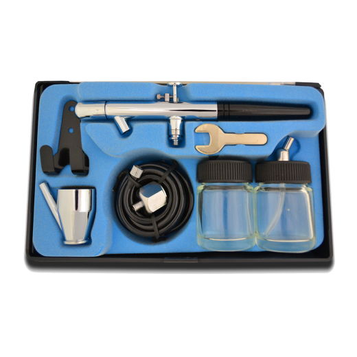 Airbrushpistole Profi-AirBrush Gravity Double-Action-Gun 128 D 0,35