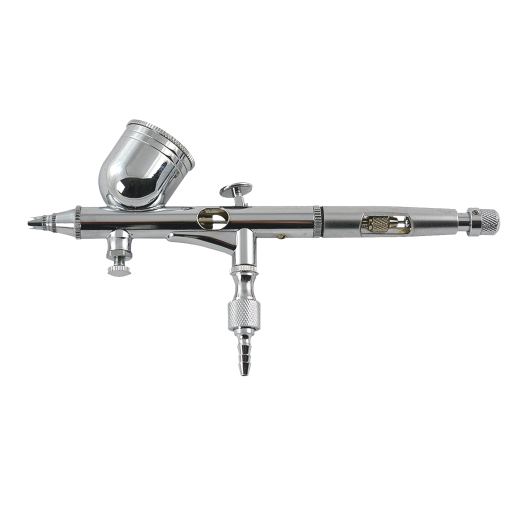 Airbrushpistole Profi-AirBrush Gravity Double-Action-Gun 180 D 0,2 mit Druckluftschlauch