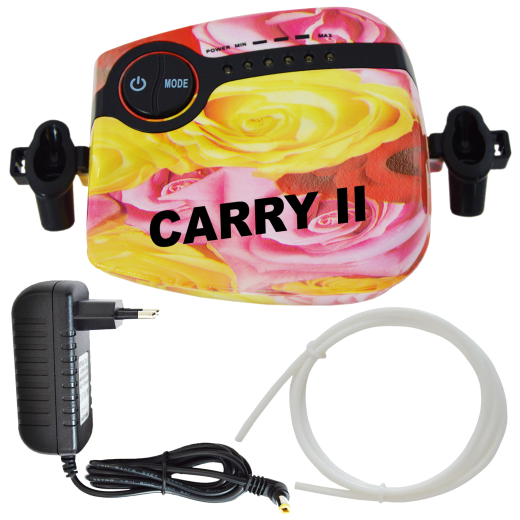 Profi-Airbrush Set Carry II Rosa - ideal für Einsteiger!