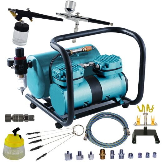 Profi-AirBrush Set DUO-Power Efficient