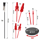 Profi-AirBrush Absauganlage für Farbnebel HOBBY 2, mit LED