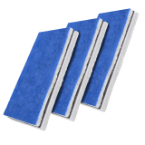3x 3-Schicht-Filter-Set mit Aktivkohle für Airbrush Absauganlage HOBBY 2 und 3