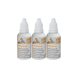 3-er Set Airbrush Farbe Weiß 30 ml