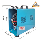 Profi-AirBrush Kompressor Universal II-C Set I