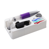 TORTEN DEKO SET Profi-AirBrush Set Carry IV-TC schwarz mit Single Action Gun 208 D 0,4