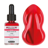 Airbrush-Farbe CANDY FARBEN Flame Red, Schmincke 28 033