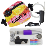 Profi-AirBrush Set Carry II R mit TORTEN-DECO-Airbrush Set