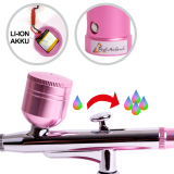 Profi-AirBrush Kompressor ACCU-Star I ROSA