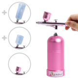 Profi-AirBrush Kompressor ACCU-Star I ROSA