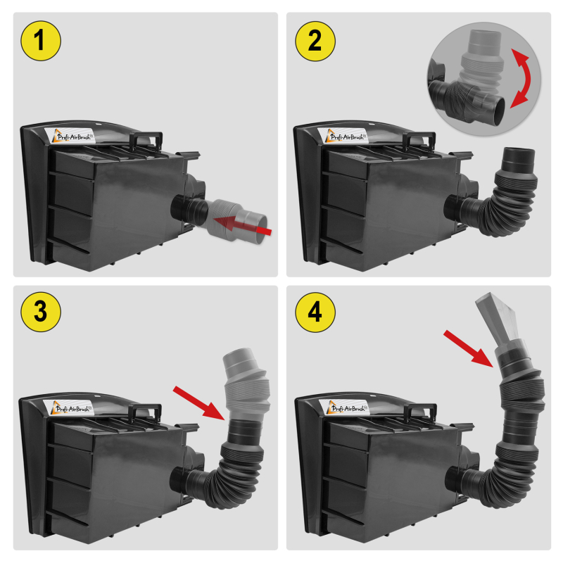 Airbrush Absauganlage für Farbnebel HOBBY