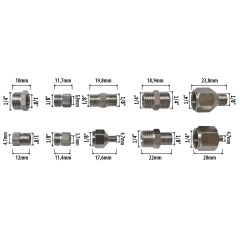 Profi-AirBrush Kompressor Set Universal BASIS