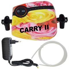 Profi-Airbrush Set Carry II Rosa - ideal für Einsteiger!