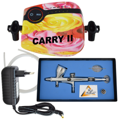 Profi-AirBrush Carry II Rosa - Double-Action-Gun 180 D 0,2
