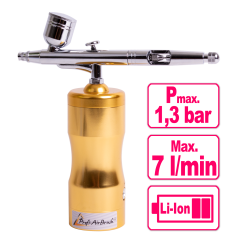 Profi-AirBrush Kompressor ACCU-Star II GOLD