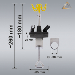 Profi-AirBrush Holder H3